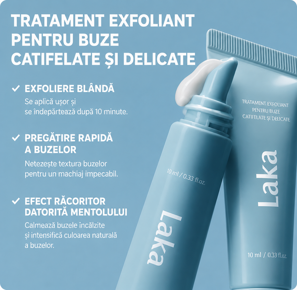 Tratament exfoliant pentru buze