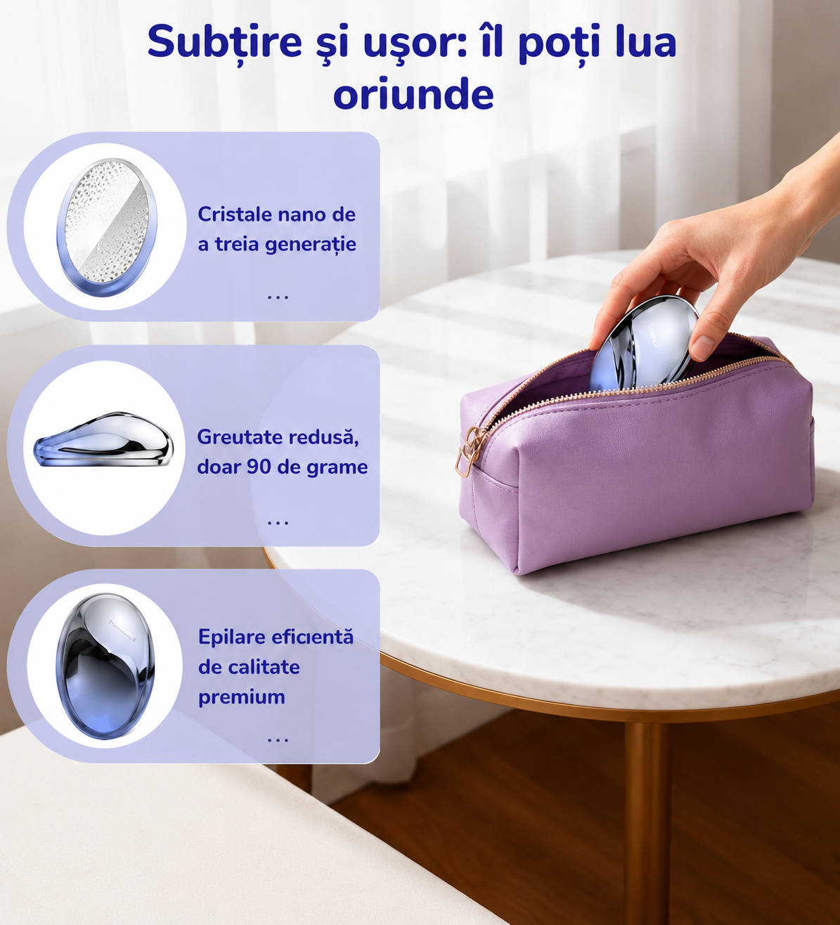 Radiera magică de păr