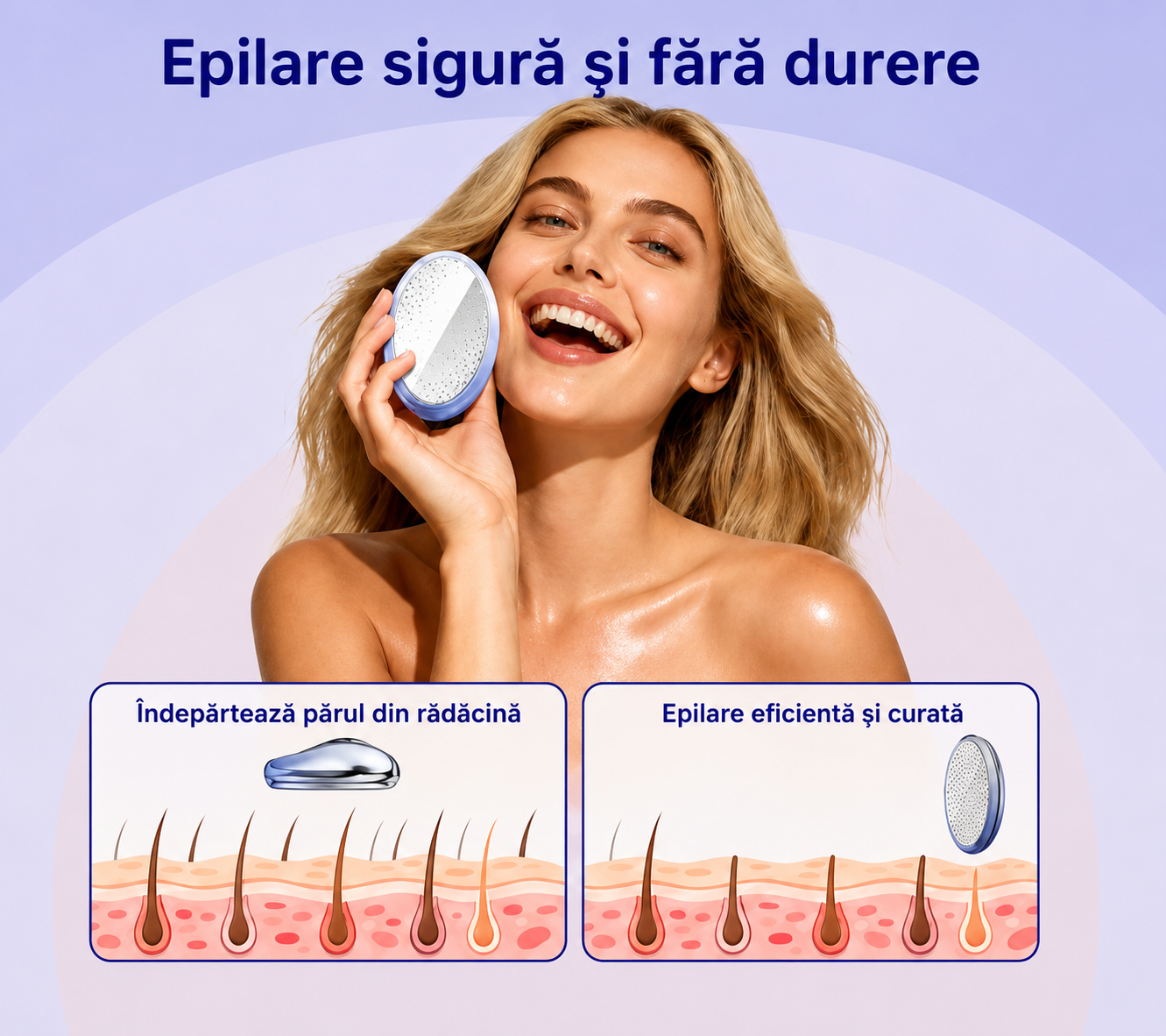 Radiera magică de păr